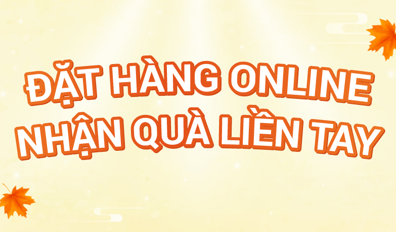 Đặt hàng Online - Nhận quà liền tay cùng Hachi Hachi